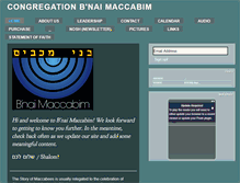 Tablet Screenshot of bnai.org